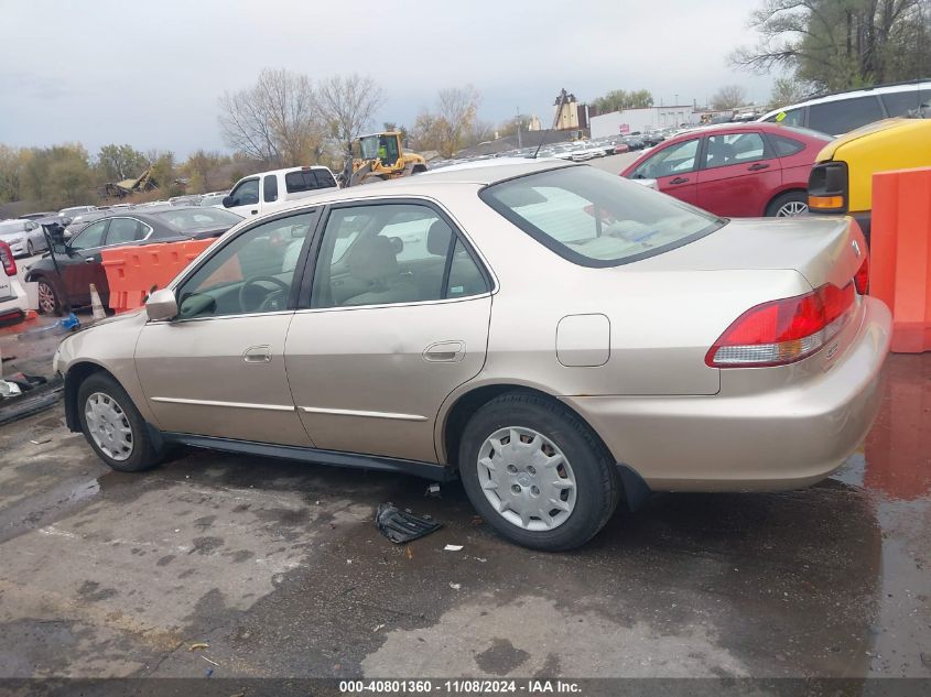 2001 Honda Accord 2.3 Lx VIN: JHMCG564X1C019010 Lot: 40801360