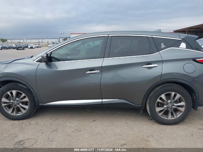 2016 Nissan Murano S VIN: 5N1AZ2MG9GN143020 Lot: 40801377