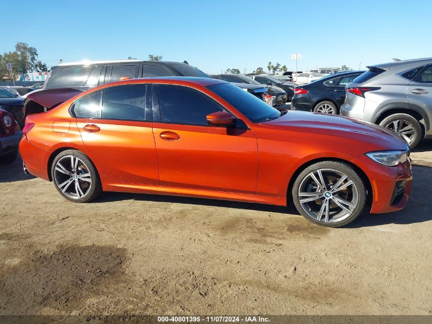 2020 BMW 330I VIN: 3MW5R1J02L8B43801 Lot: 40801395