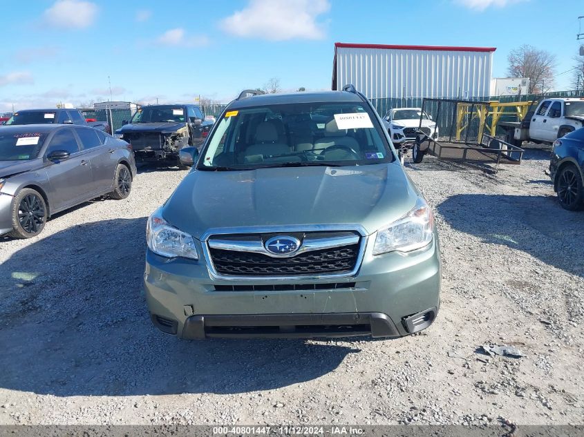 2016 Subaru Forester 2.5I Premium VIN: JF2SJADCXGH450218 Lot: 40801447