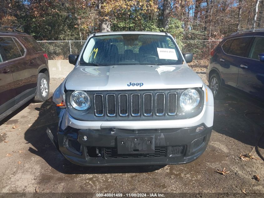 2017 Jeep Renegade Sport 4X4 VIN: ZACCJBAB8HPE42827 Lot: 40801459