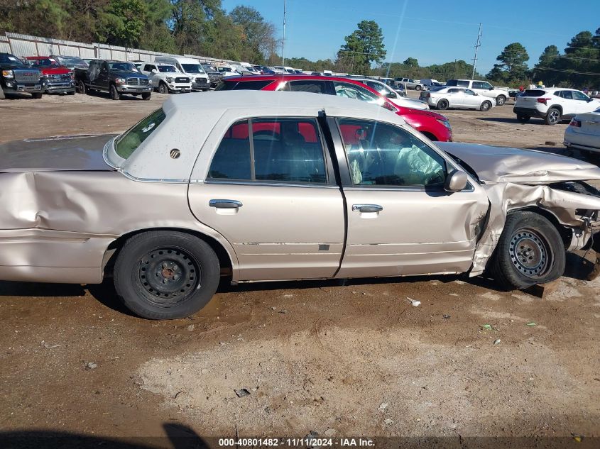 1998 Mercury Grand Marquis Gs VIN: 2MEFM74W7WX614414 Lot: 40801482