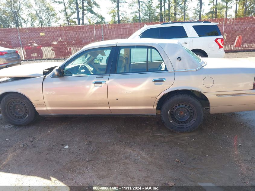 1998 Mercury Grand Marquis Gs VIN: 2MEFM74W7WX614414 Lot: 40801482