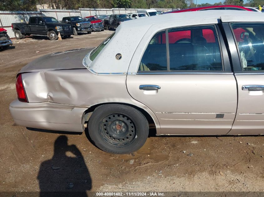 1998 Mercury Grand Marquis Gs VIN: 2MEFM74W7WX614414 Lot: 40801482