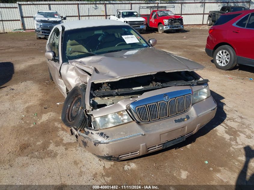 1998 Mercury Grand Marquis Gs VIN: 2MEFM74W7WX614414 Lot: 40801482