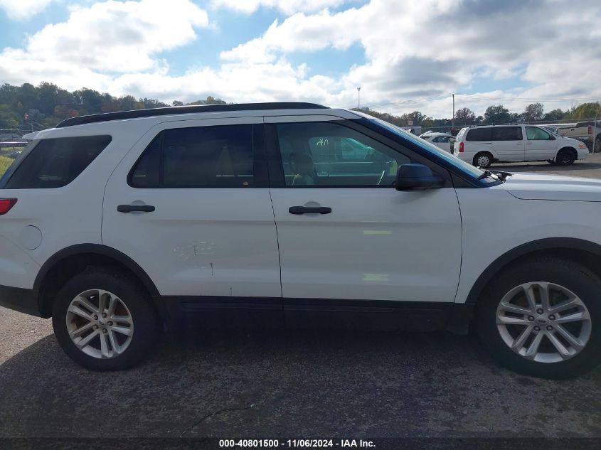 2016 Ford Explorer VIN: 1FM5K7BH4GGC72625 Lot: 40801500