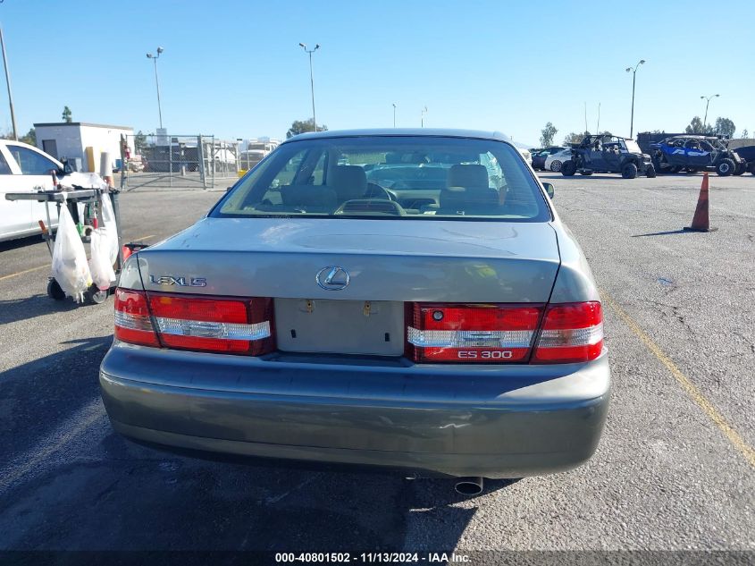 2000 Lexus Es 300 VIN: JT8BF28G0Y5081356 Lot: 40801502