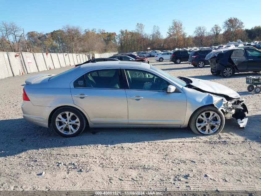 2012 Ford Fusion Se VIN: 3FAHP0HA4CR111799 Lot: 40801521