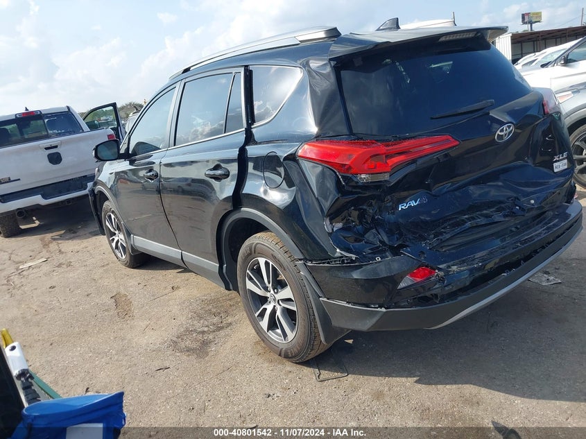 2018 TOYOTA RAV4 ADVENTURE/XLE VIN: 2T3WFREVXJW458479