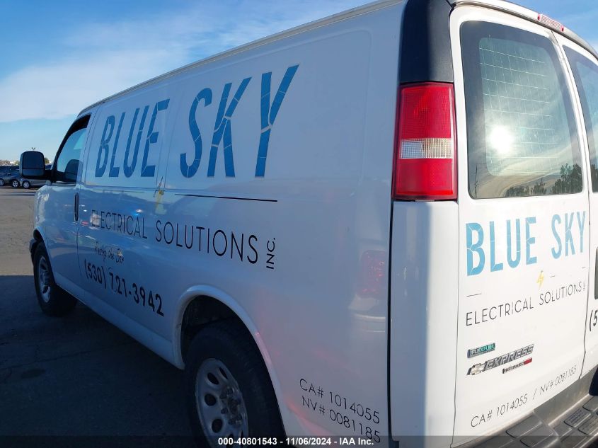 2012 Chevrolet Express 1500 Work Van VIN: 1GCSHAF45C1123485 Lot: 40801543