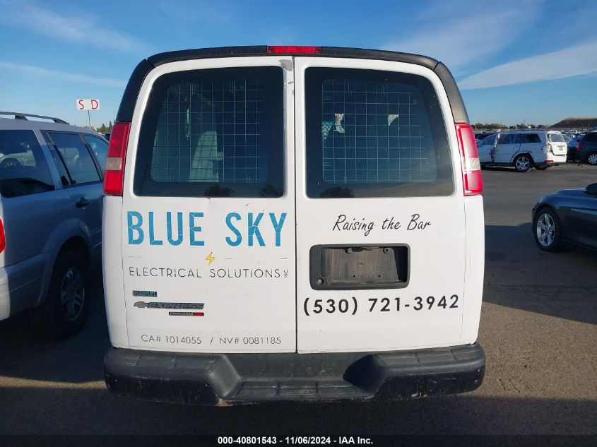 2012 Chevrolet Express 1500 Work Van VIN: 1GCSHAF45C1123485 Lot: 40801543