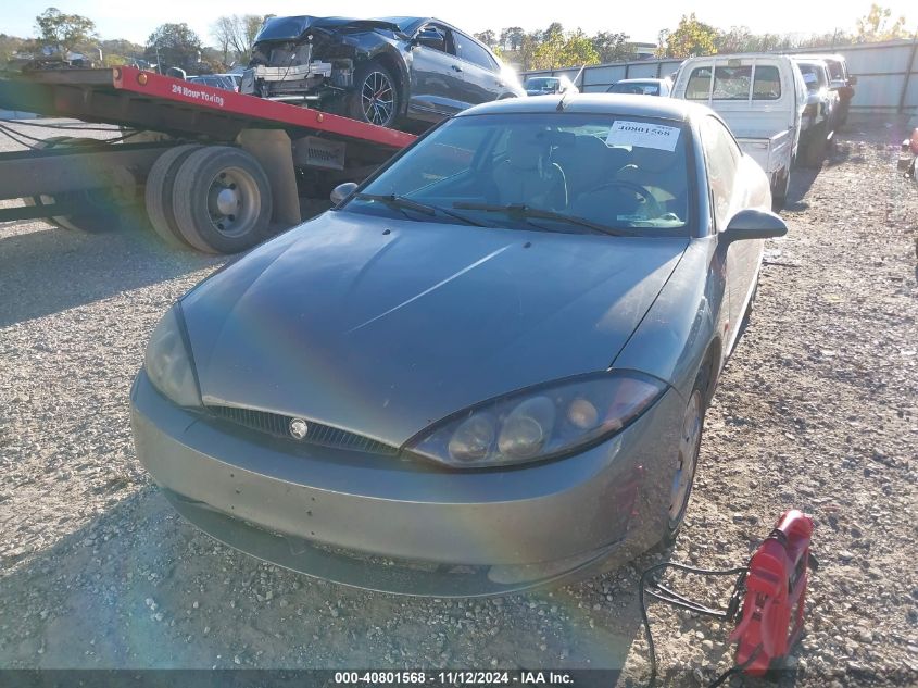 2000 Mercury Cougar V6 VIN: 1ZWFT61L4Y5630009 Lot: 40801568