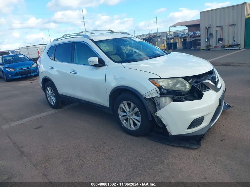 VIN 5N1AT2MT8FC900451 2015 Nissan Rogue, SV no.1