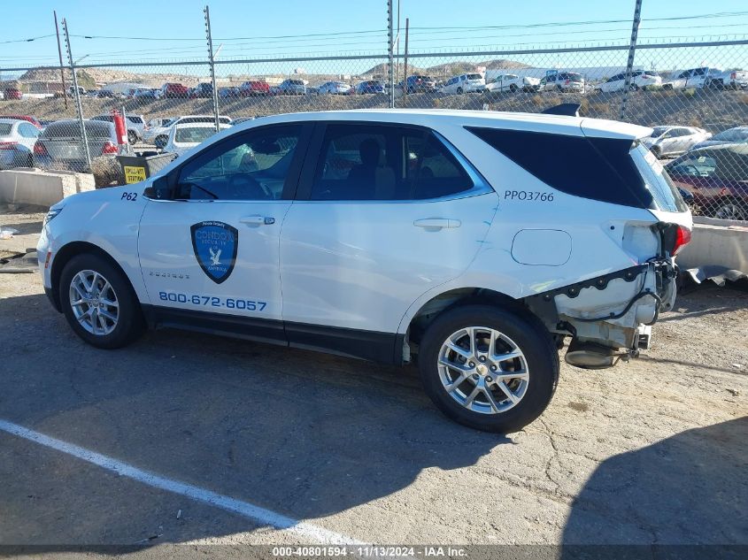 2022 Chevrolet Equinox Fwd Lt VIN: 3GNAXKEVXNL112323 Lot: 40801594