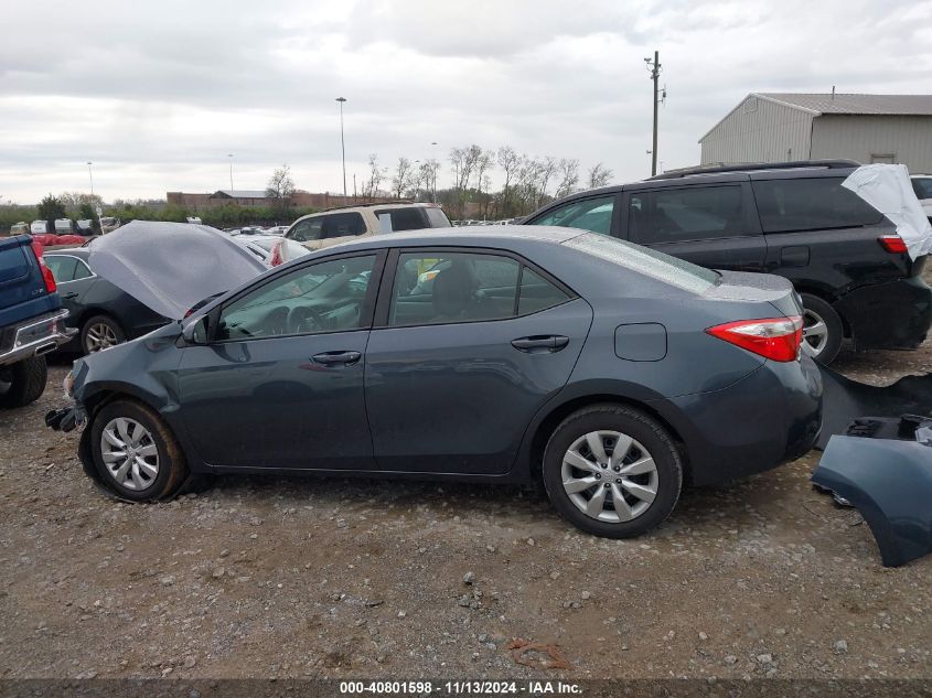 2014 Toyota Corolla Le VIN: 2T1BURHE1EC024077 Lot: 40801598