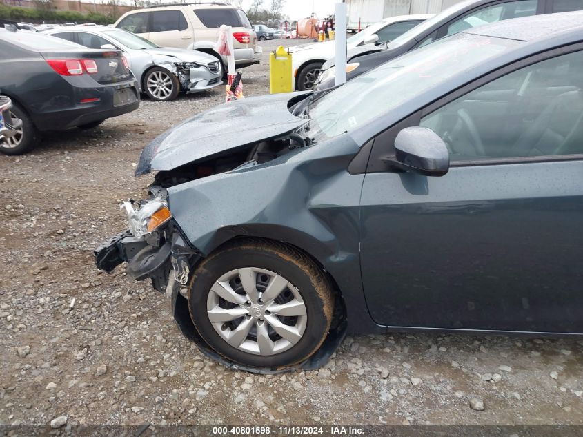 2014 Toyota Corolla Le VIN: 2T1BURHE1EC024077 Lot: 40801598