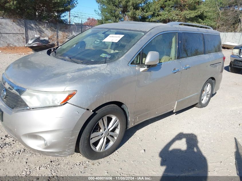 VIN JN8AE2KP8D9067477 2013 NISSAN QUEST no.2