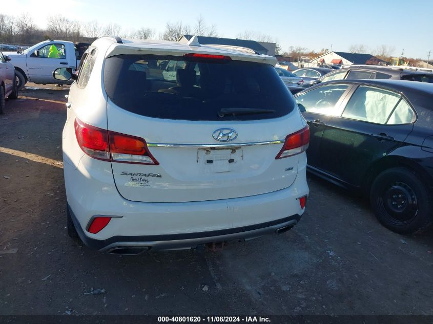 2017 Hyundai Santa Fe Se VIN: KM8SMDHF5HU172005 Lot: 40801620