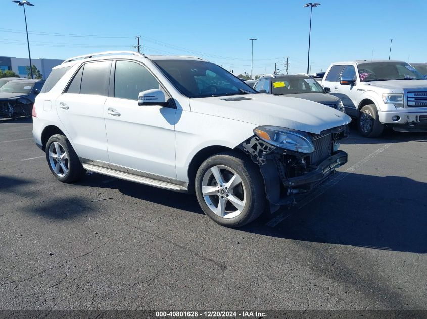 VIN 4JGDA5JB5JB028728 2018 Mercedes-Benz GLE 350 no.1