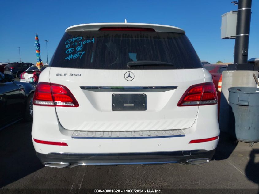 2018 Mercedes-Benz Gle 350 VIN: 4JGDA5JB5JB028728 Lot: 40801628