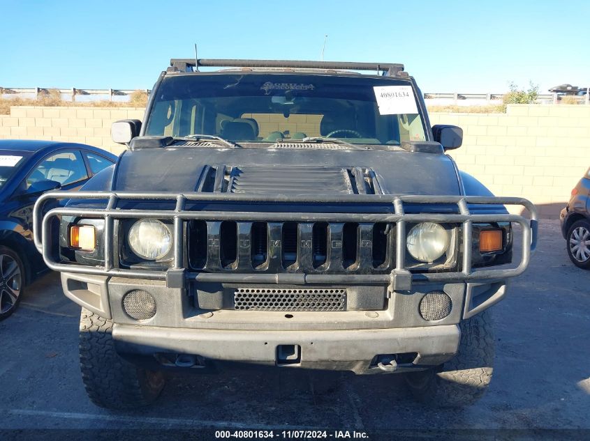 2003 Hummer H2 VIN: 5GRGN23U43H144343 Lot: 40801634