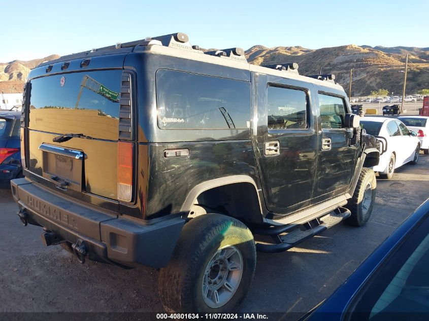 2003 Hummer H2 VIN: 5GRGN23U43H144343 Lot: 40801634