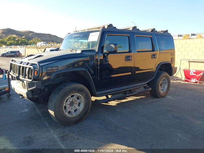 2003 Hummer H2 VIN: 5GRGN23U43H144343 Lot: 40801634