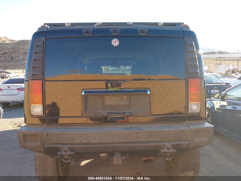 2003 Hummer H2 VIN: 5GRGN23U43H144343 Lot: 40801634