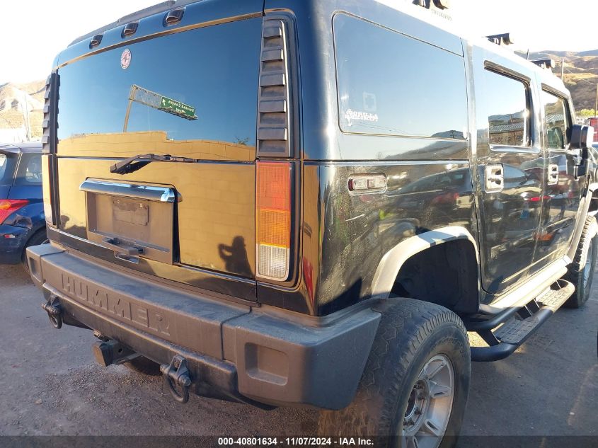 2003 Hummer H2 VIN: 5GRGN23U43H144343 Lot: 40801634