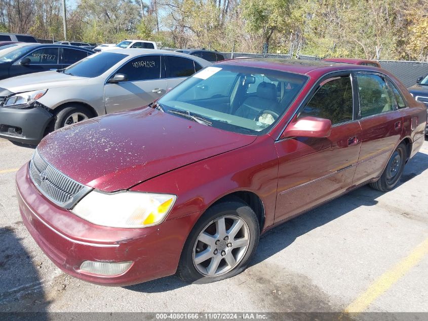 2000 Toyota Avalon Xls VIN: 4T1BF28B8YV051514 Lot: 40801666