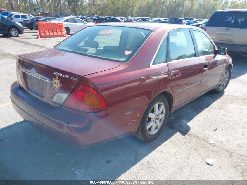 2000 Toyota Avalon Xl/Xls VIN: 4T1BF28B8YV051514 Lot: 43225268