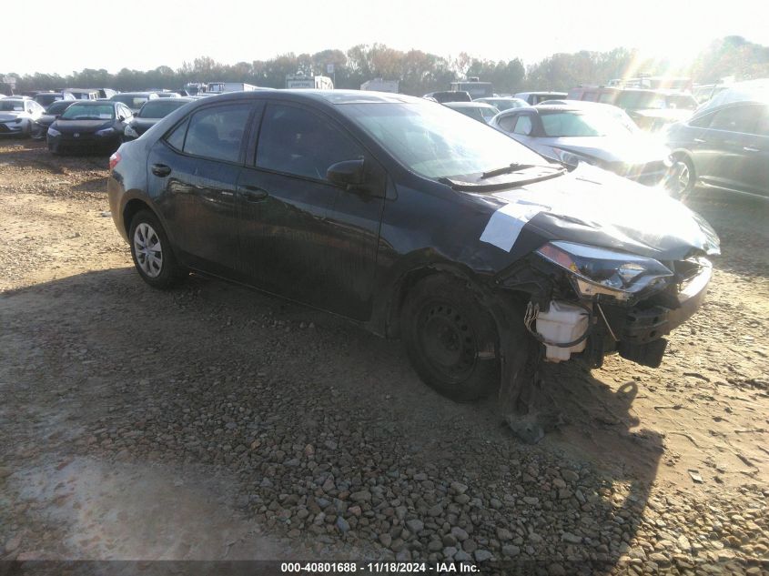 VIN 2T1BURHE0GC569979 2016 Toyota Corolla, L no.1