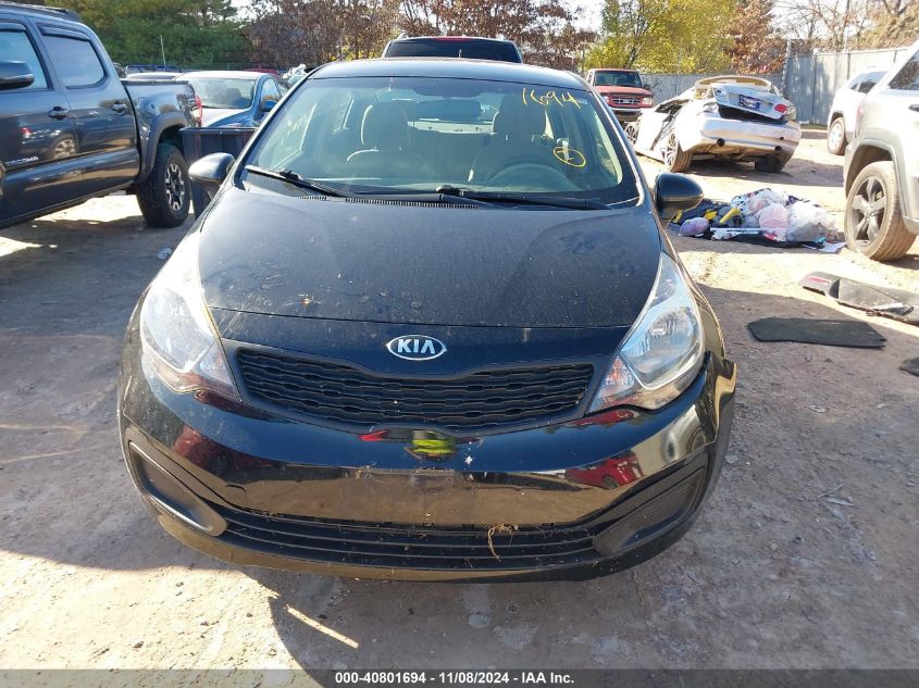 2015 Kia Rio Lx VIN: KNADM4A37F6440788 Lot: 40801694