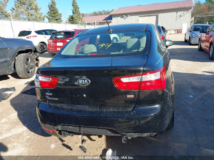 2015 Kia Rio Lx VIN: KNADM4A37F6440788 Lot: 40801694