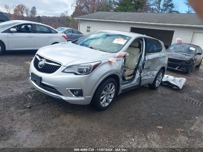 VIN LRBFXBSA3KD009650 2019 Buick Envision, Fwd Pref... no.2