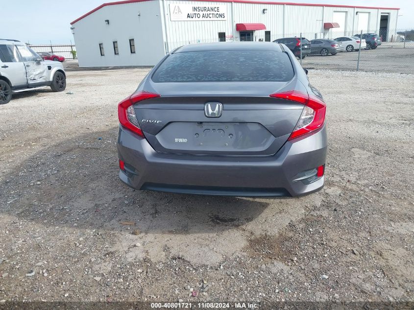 2018 Honda Civic Lx VIN: 19XFC2F5XJE043785 Lot: 40801721