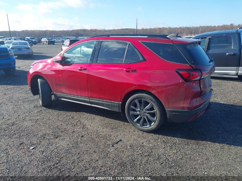 2023 Chevrolet Equinox Awd Rs VIN: 3GNAXWEG9PS128823 Lot: 40801733