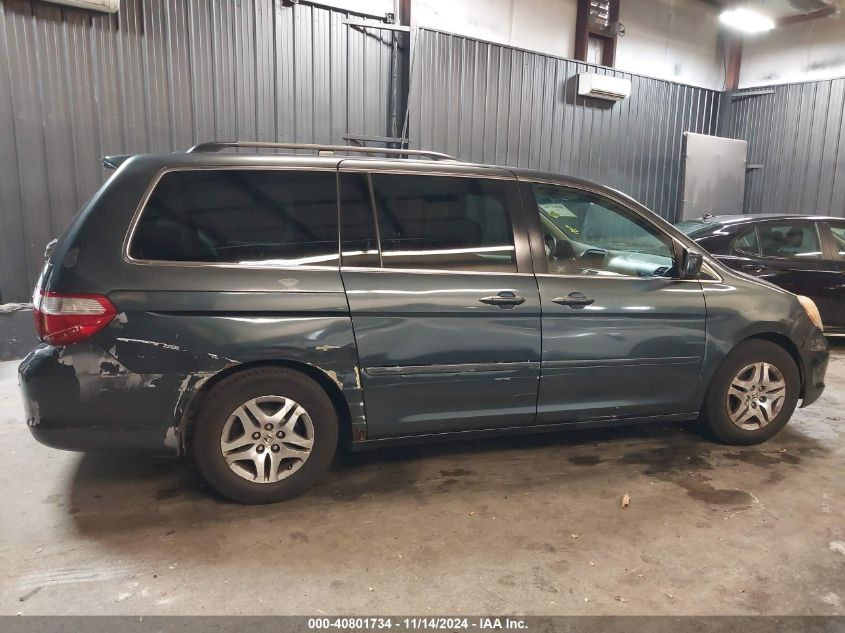 2006 Honda Odyssey Ex-L VIN: 5FNRL38756B455728 Lot: 40801734