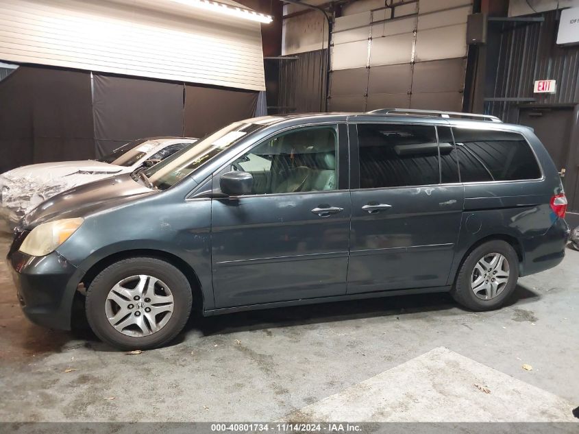 2006 Honda Odyssey Ex-L VIN: 5FNRL38756B455728 Lot: 40801734