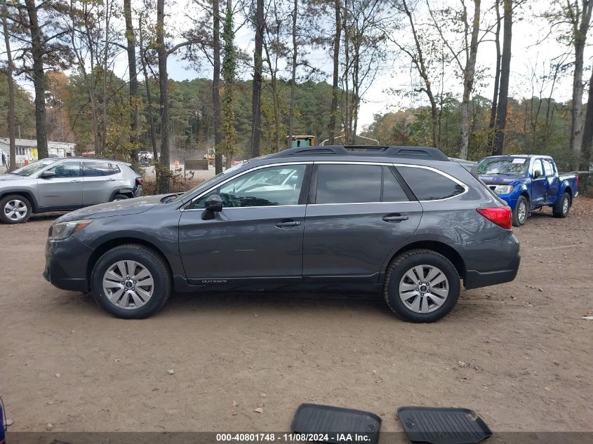 2019 Subaru Outback 2.5I Premium VIN: 4S4BSAFC1K3310701 Lot: 40801748