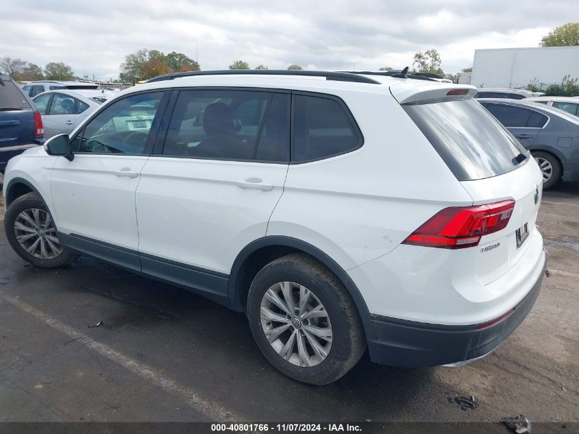 2020 Volkswagen Tiguan 2.0T S VIN: 3VV1B7AXXLM089114 Lot: 40801766