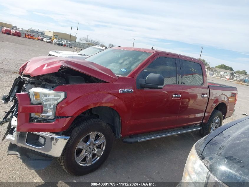 2016 FORD F-150 XLT - 1FTEW1EF1GKD10261