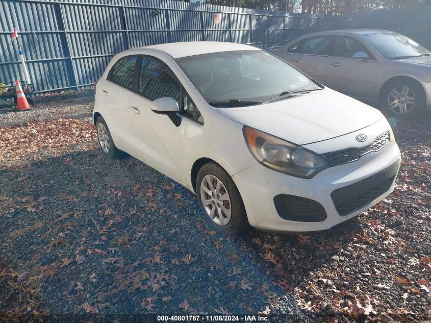 2012 Kia Rio5 Lx VIN: KNADM5A36C6026757 Lot: 40801787