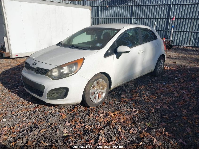 2012 Kia Rio5 Lx VIN: KNADM5A36C6026757 Lot: 40801787