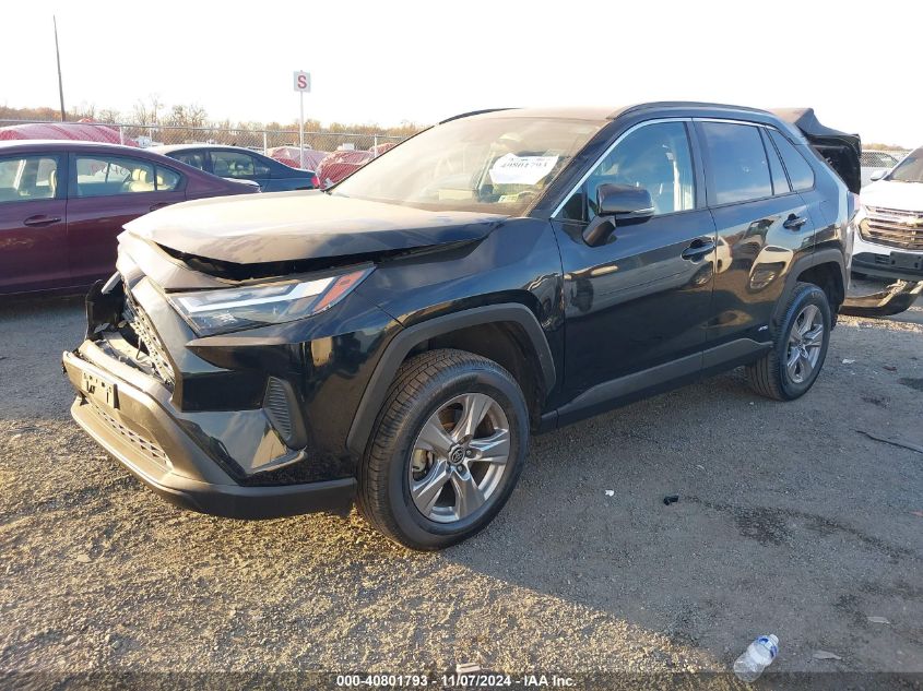 VIN 4T3RWRFV1PU098006 2023 Toyota RAV4, Hybrid Xle no.2