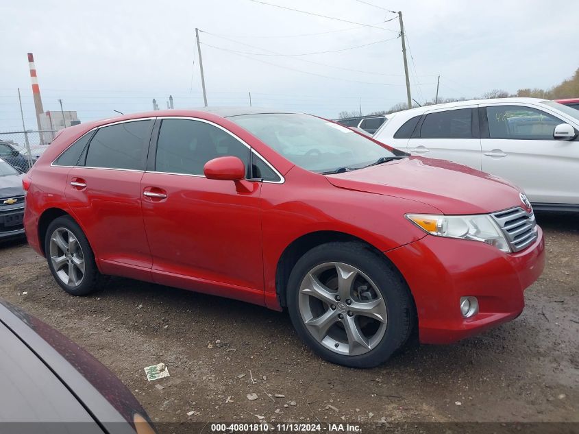 2012 Toyota Venza Xle V6 VIN: 4T3BK3BB4CU070877 Lot: 40801810