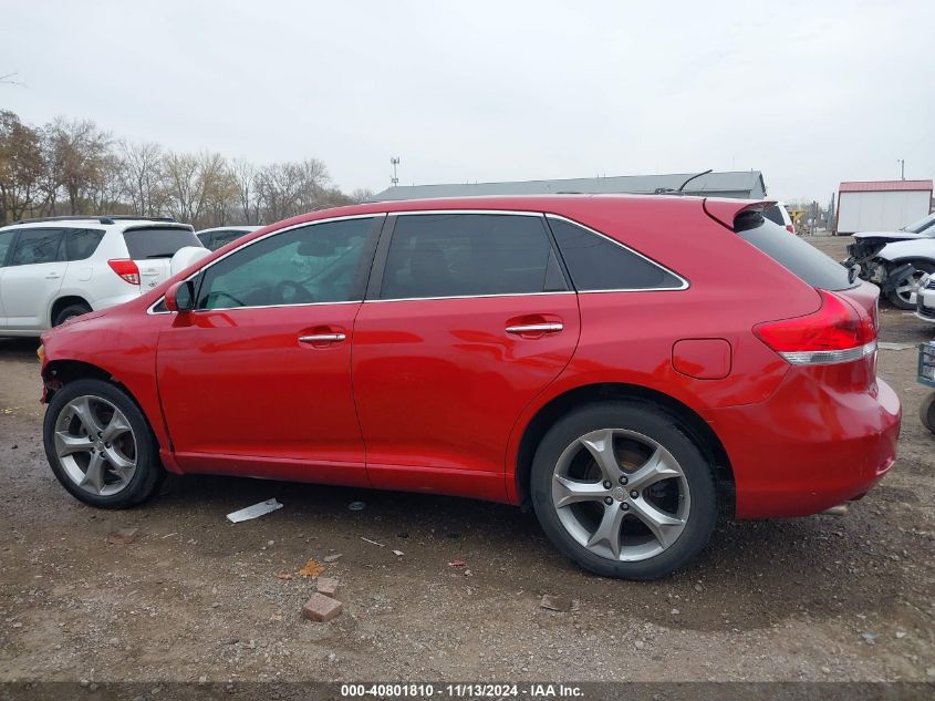 2012 Toyota Venza Xle V6 VIN: 4T3BK3BB4CU070877 Lot: 40801810