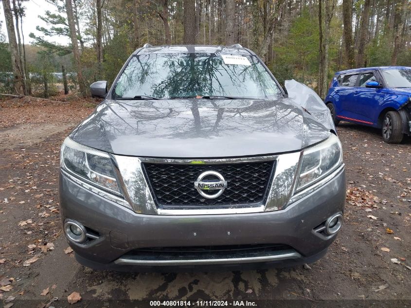 2016 Nissan Pathfinder Sl VIN: 5N1AR2MM6GC666514 Lot: 40801814