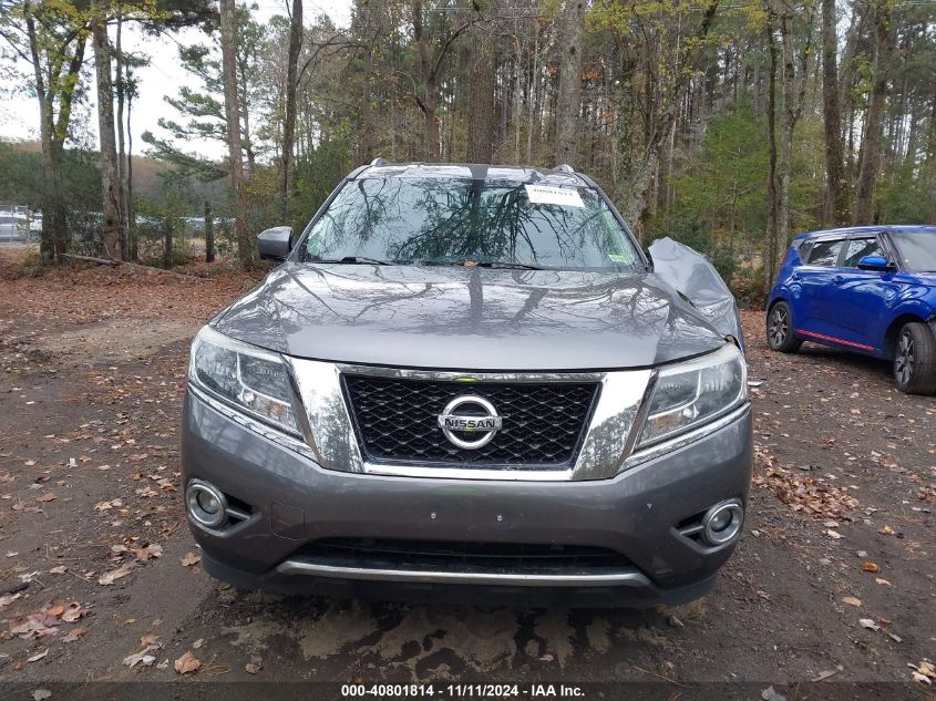 2016 Nissan Pathfinder Sl VIN: 5N1AR2MM6GC666514 Lot: 40801814