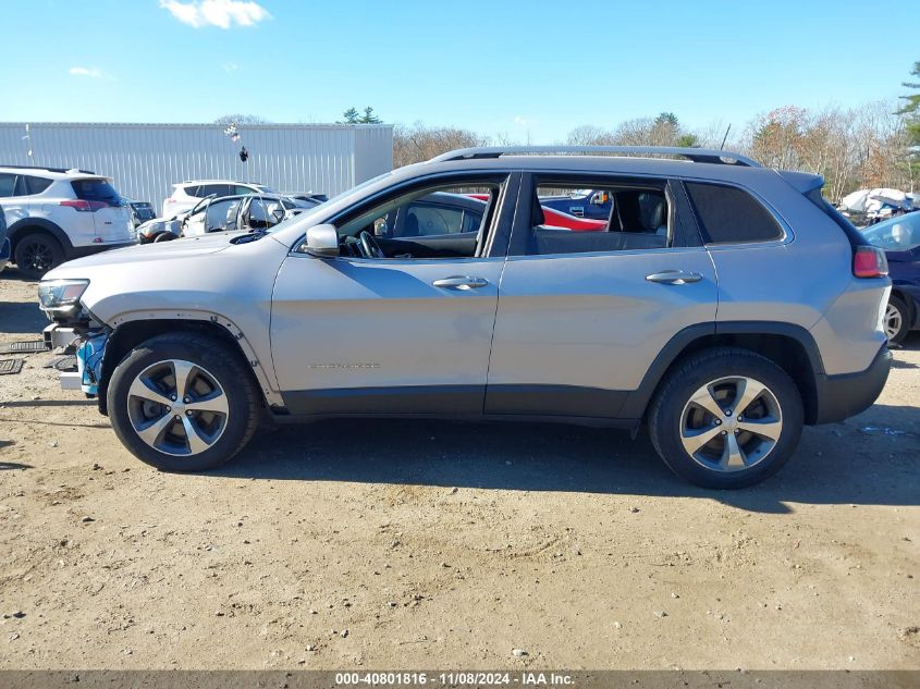 2019 Jeep Cherokee Limited 4X4 VIN: 1C4PJMDX5KD407060 Lot: 40801816